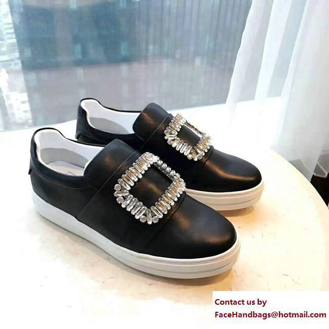 Roger Vivier Heel 3cm Sneakers Black 2017