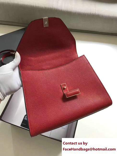 Valextra Iside Medium Bag Red