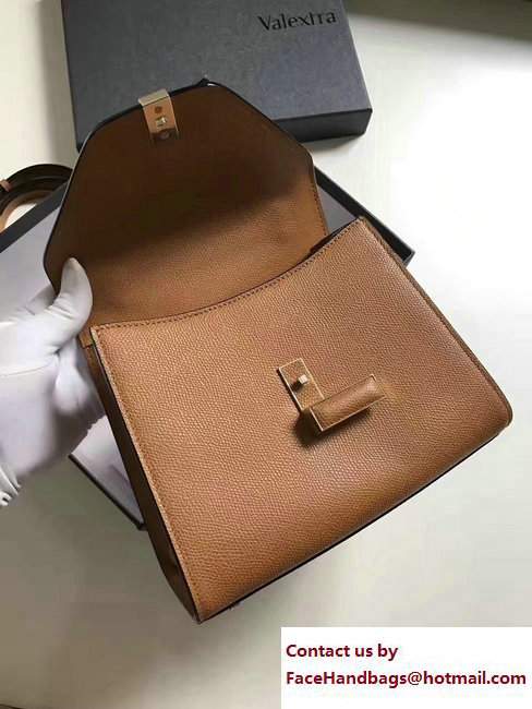 Valextra Iside Mini Bag Caramel