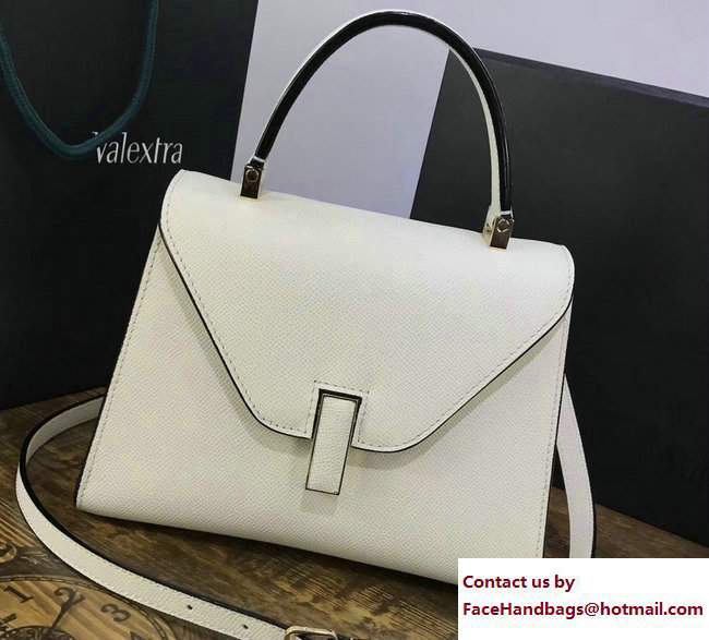 Valextra Iside Mini Bag Pale Gray