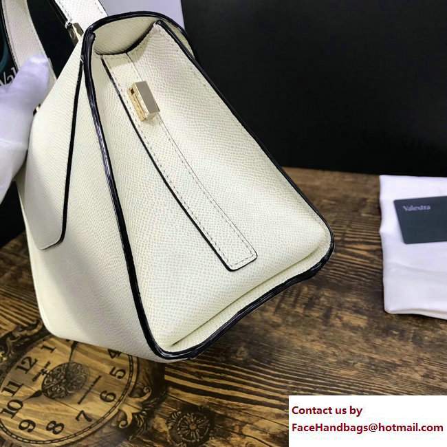 Valextra Iside Mini Bag Pale Gray