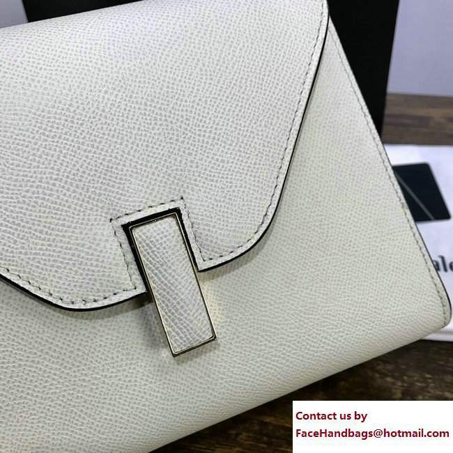 Valextra Iside Mini Bag Pale Gray