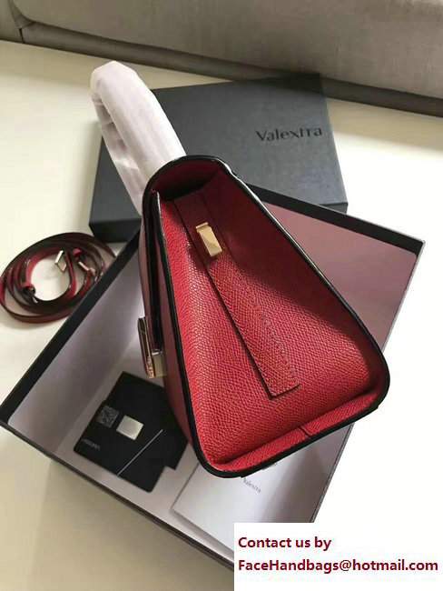 Valextra Iside Mini Bag Red