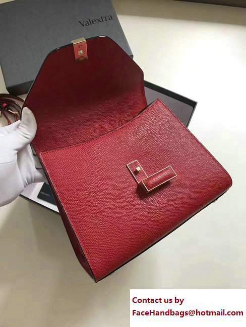 Valextra Iside Mini Bag Red