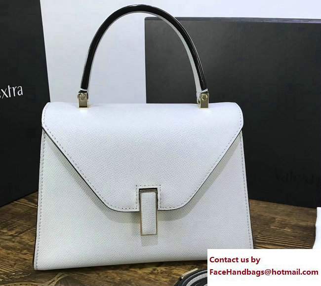 Valextra Iside Mini Bag White