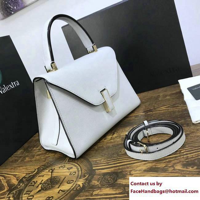 Valextra Iside Mini Bag White