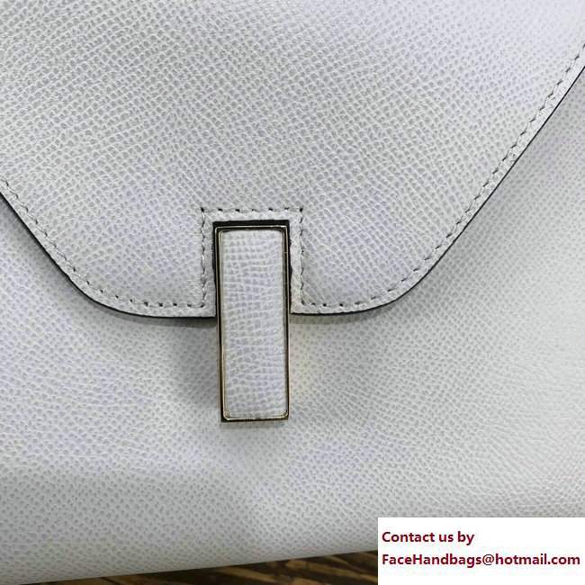 Valextra Iside Mini Bag White