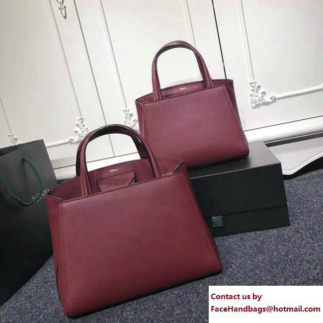 Valextra Triennale Bag Dark Red