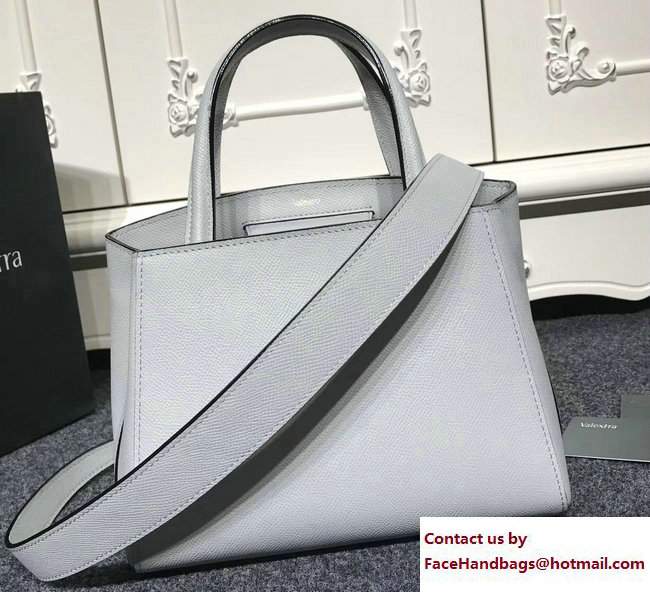 Valextra Triennale Bag Pale Gray