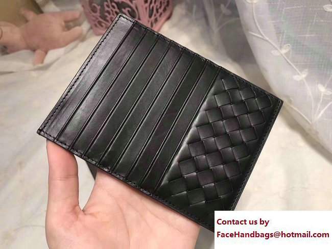 bottega veneta 1878 card holder black