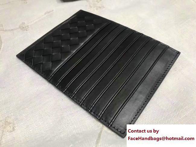 bottega veneta 1878 card holder black