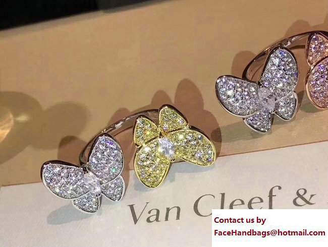 van cleef arpels two butterfly between the finger ring