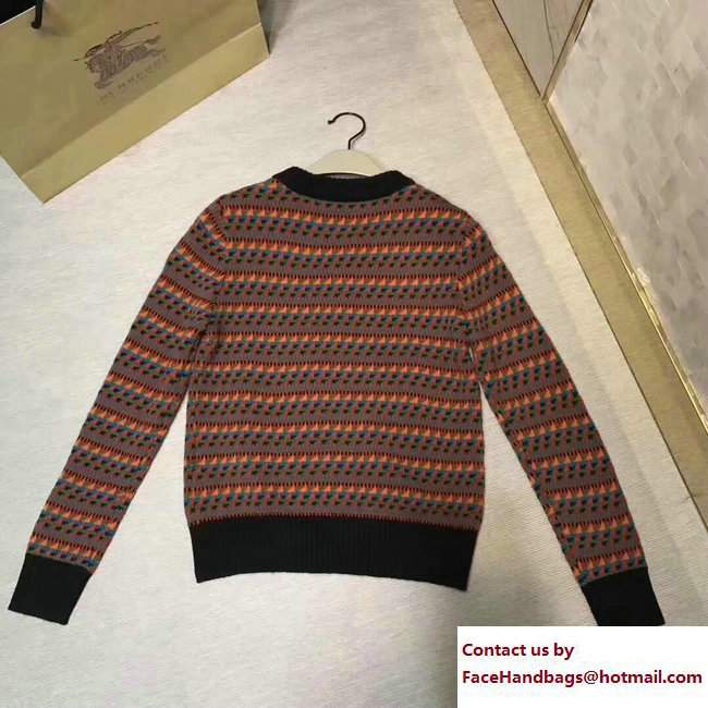 Burberry Sweater Multicolor 2017