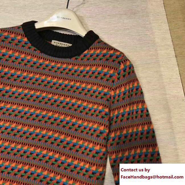 Burberry Sweater Multicolor 2017