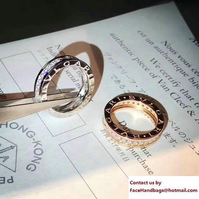 Bvlgari small diamonds Ring