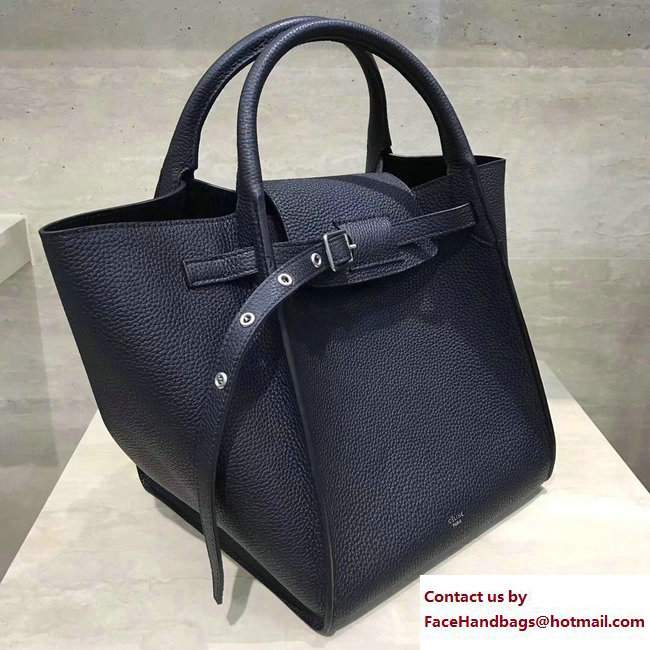 Celine Small Big Bag With Long Strap 183313 Grained Black 2018