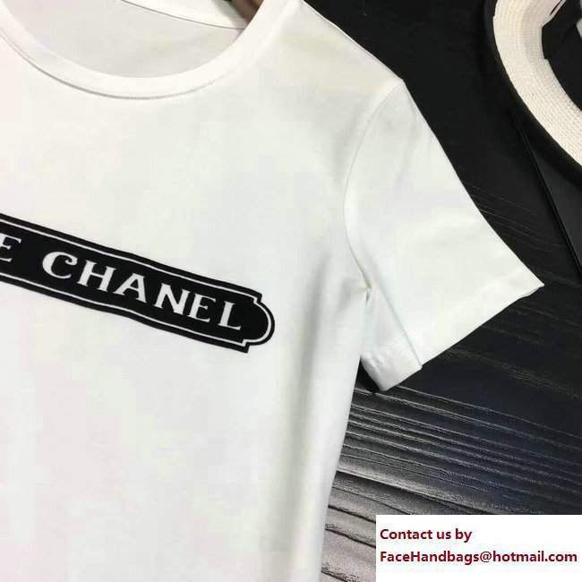 Chanel Gabrielle T-shirt White 2018