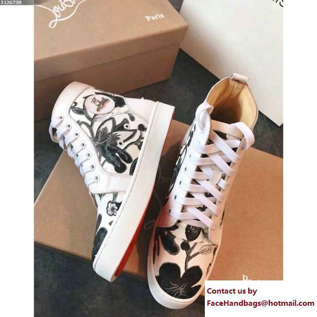 Christian Louboutin Floral Sneakers 03 2018