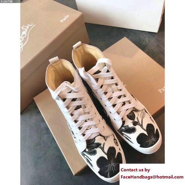 Christian Louboutin Floral Sneakers 03 2018