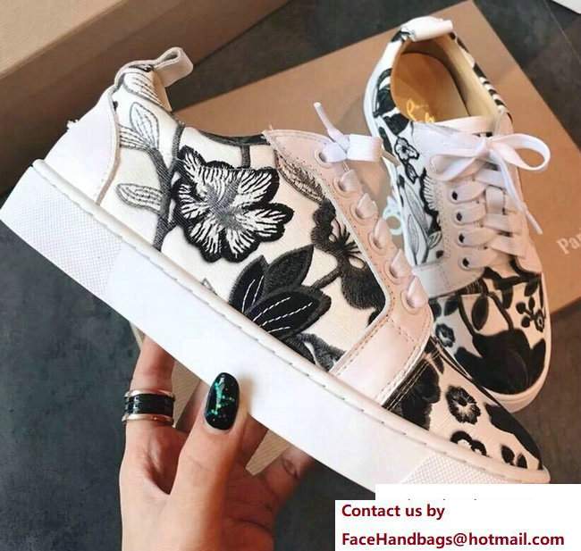 Christian Louboutin Floral Sneakers 04 2018