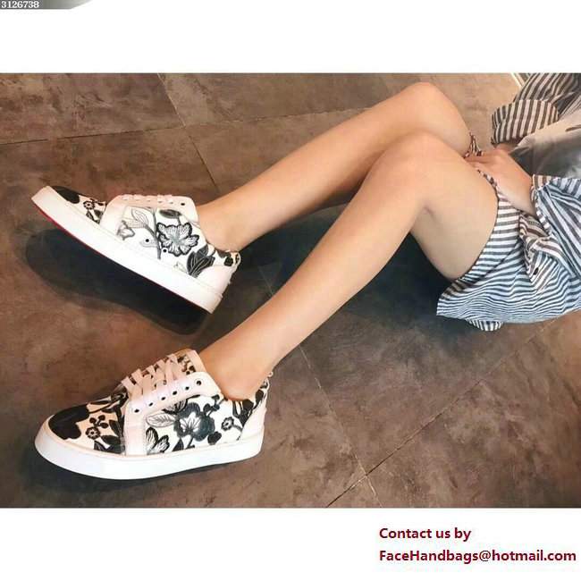 Christian Louboutin Floral Sneakers 04 2018