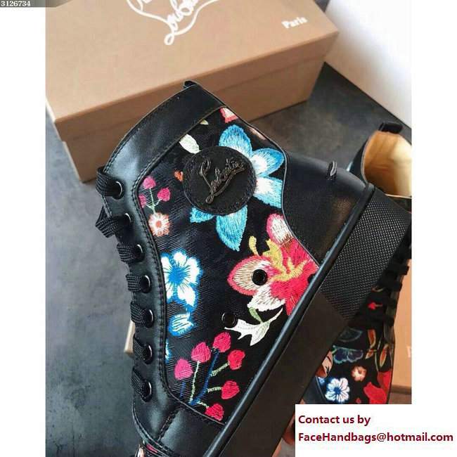 Christian Louboutin Floral Sneakers 05 2018