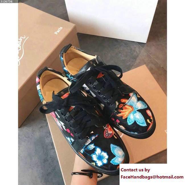 Christian Louboutin Floral Sneakers 06 2018