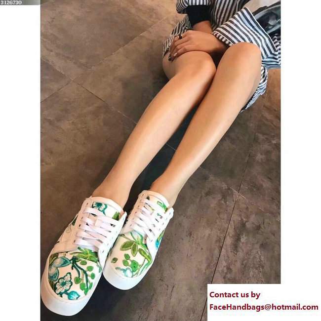 Christian Louboutin Floral Sneakers 08 2018