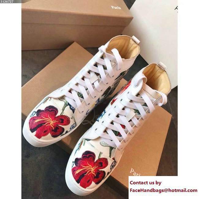 Christian Louboutin Floral Sneakers 09 2018