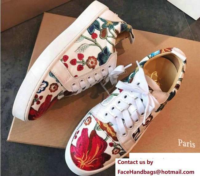 Christian Louboutin Floral Sneakers 10 2018