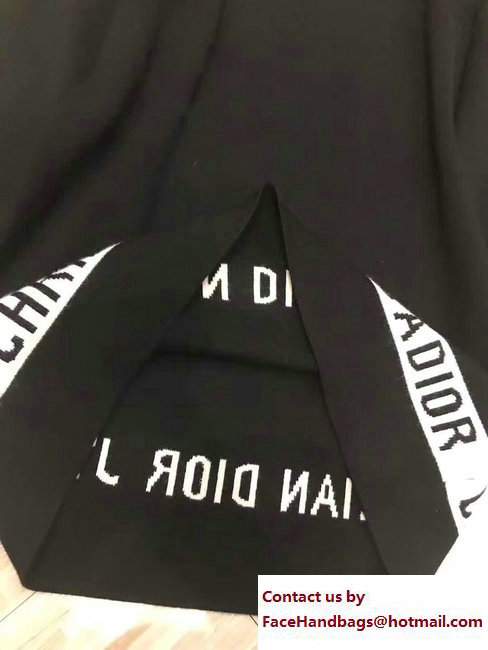 DIOR JADIOR BLACK SWEATER FW2018