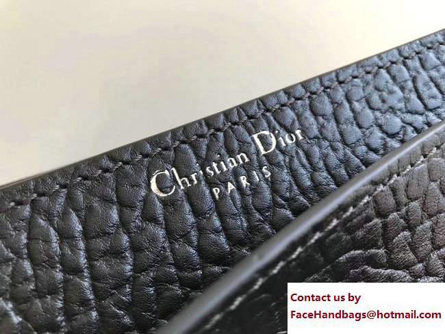 Dior J'Adior Mosaic Flap Bag In Black Canyon Grained Lambskin Cruise 2018