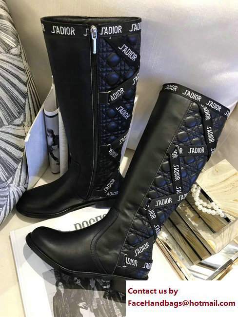 Dior J'adior Black Long Boots 2017