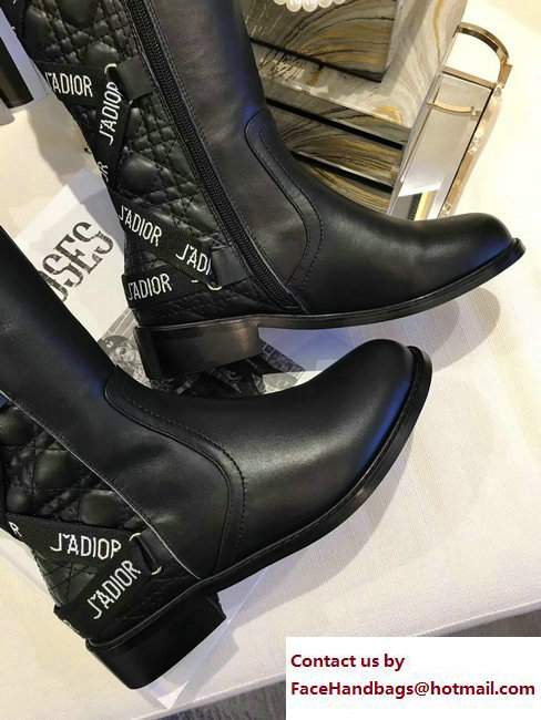 Dior J'adior Black Long Boots 2017