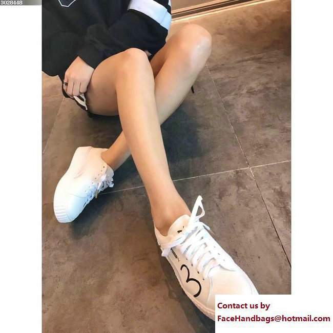 Fenty Puma Heart Sneakers White by Rihanna 2017