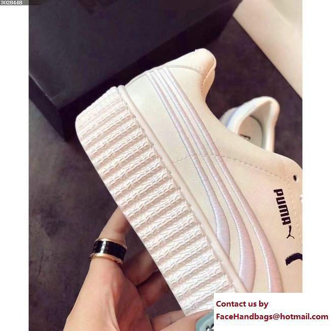 Fenty Puma Heart Sneakers White by Rihanna 2017