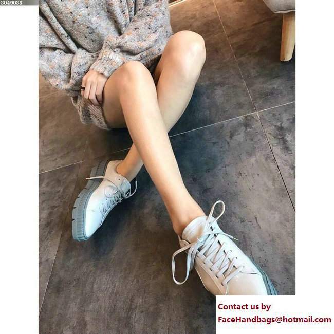 Fenty Puma Pointy Creeper Patent Shoes Beige by Rihanna 2018