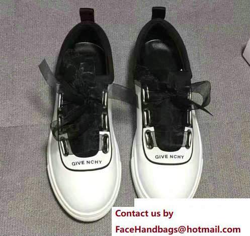 Givenchy Bow Logo Sneakers White/Black 2018