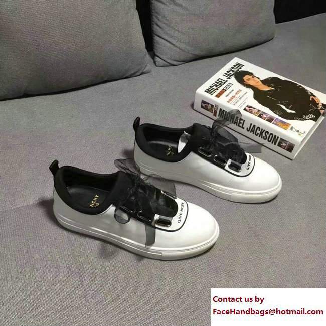 Givenchy Bow Logo Sneakers White/Black 2018