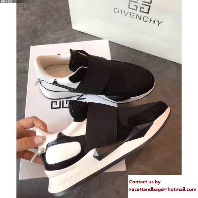 Givenchy Elastic Strap Active Sneakers Black 2018