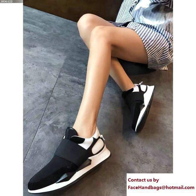 Givenchy Elastic Strap Active Sneakers Black 2018