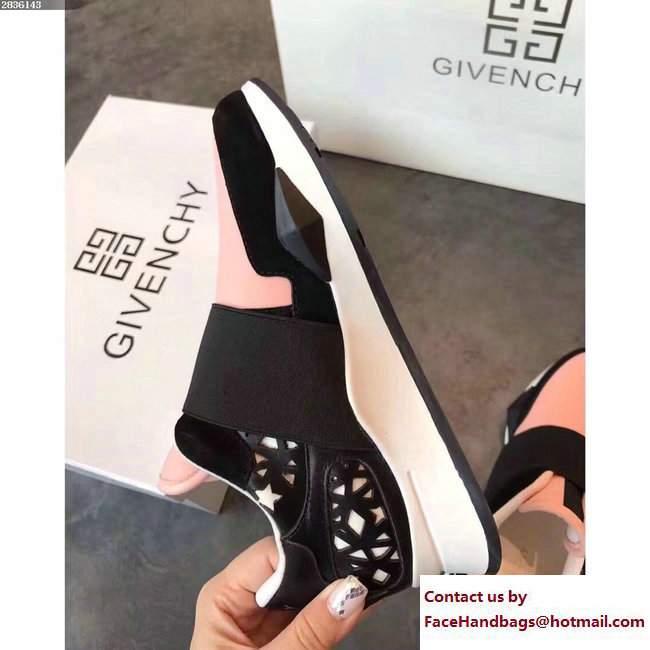 Givenchy Elastic Strap Active Sneakers Pink 2018