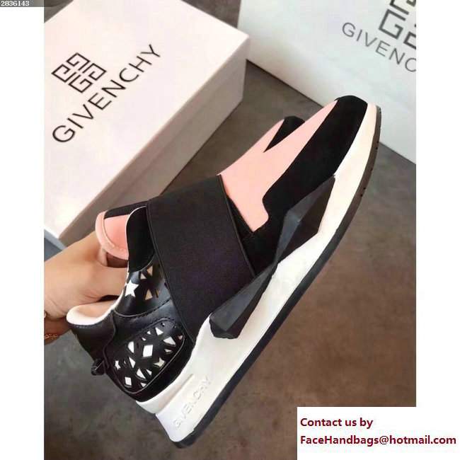 Givenchy Elastic Strap Active Sneakers Pink 2018