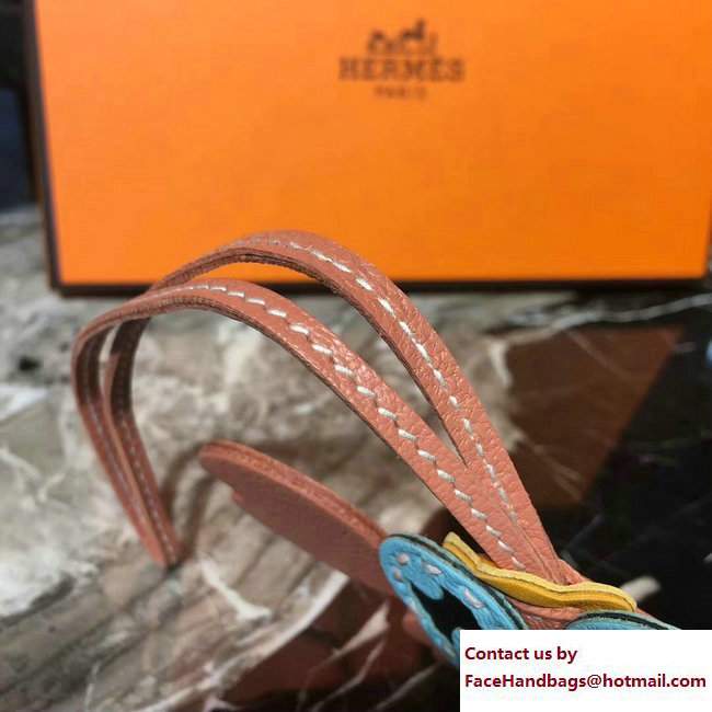 Hermes Crab Leather Bag Charm 02