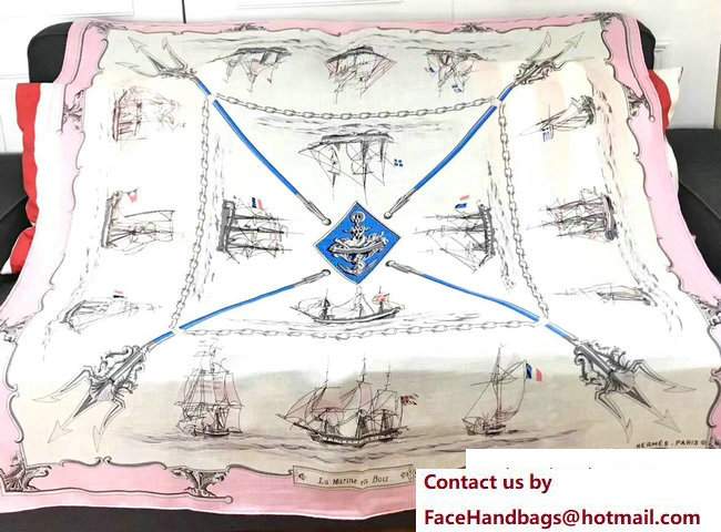 Hermes Wool and Silk Scarf 14 2017 - Click Image to Close