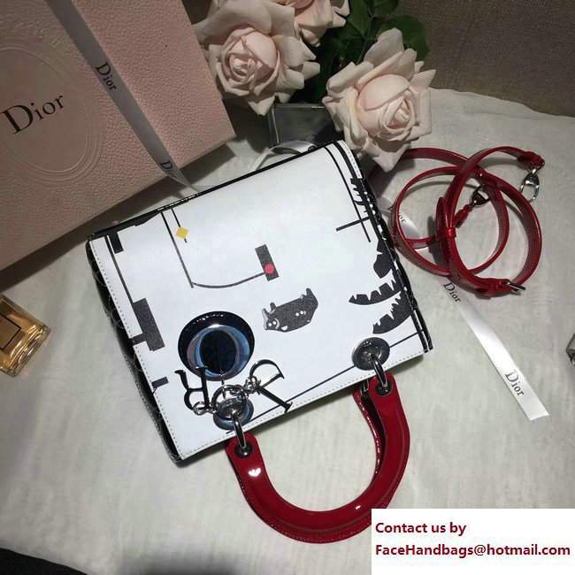 Lady Dior Bag Art White Cruise 2018