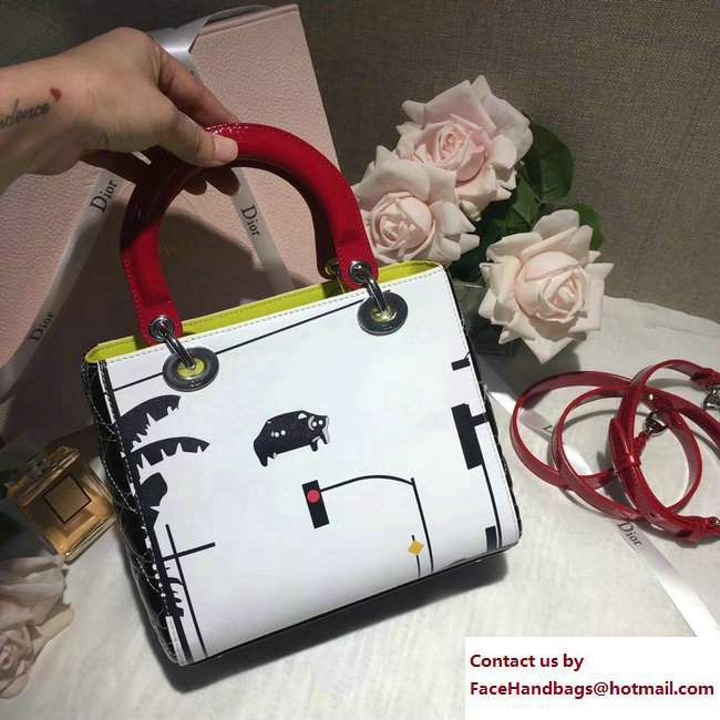 Lady Dior Bag Art White Cruise 2018