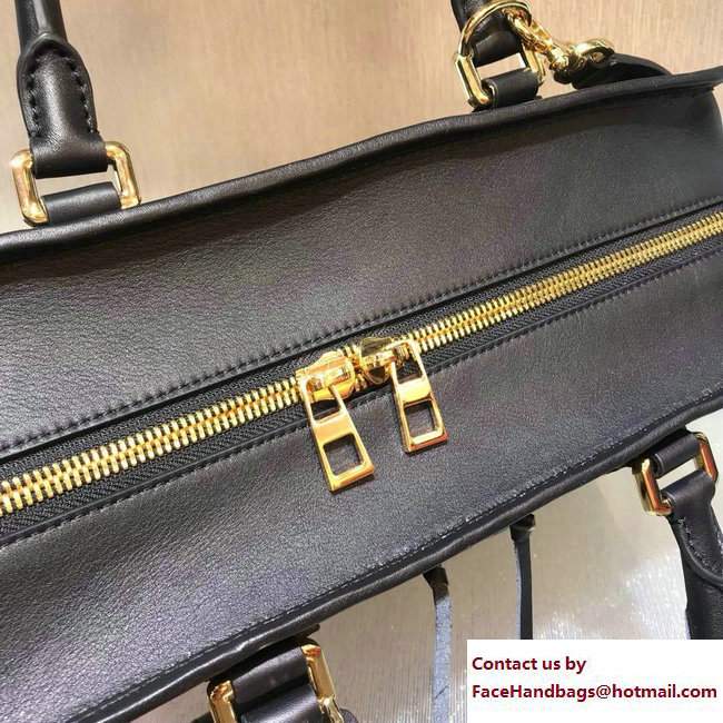 Loewe Amazona Laced Large Bag Black 2017