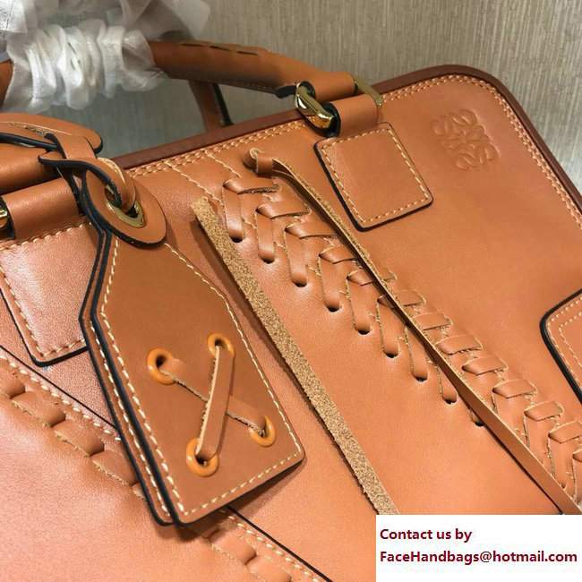 Loewe Amazona Laced Small Bag Tan 2017