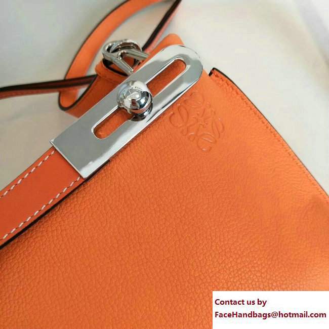 Loewe Horizontal Design Missy Small Bag Orange 2017